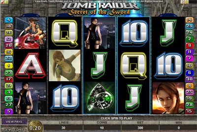 10 Years and Counting: Microgaming’s Lara Croft: Tomb Raider Slot